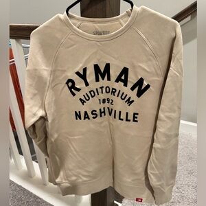 Nashville Ryman Auditorium medium sweatshirt